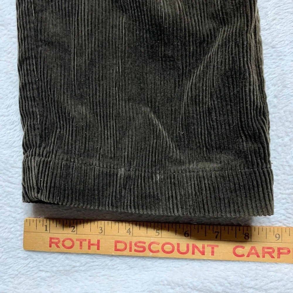 Vtg 90s Polo Ralph Lauren Mens 36x29 Corduroy Pants Khaki Brown Old Money Preppy